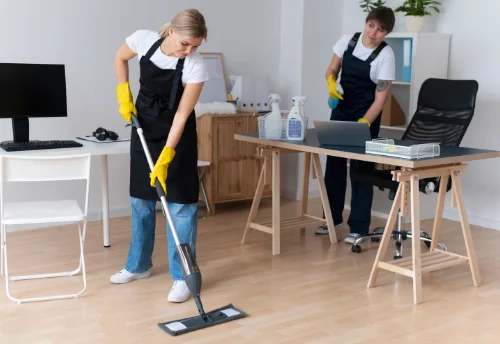 Nettoyage de bureau professionnel à Cappelle-la-Grande
